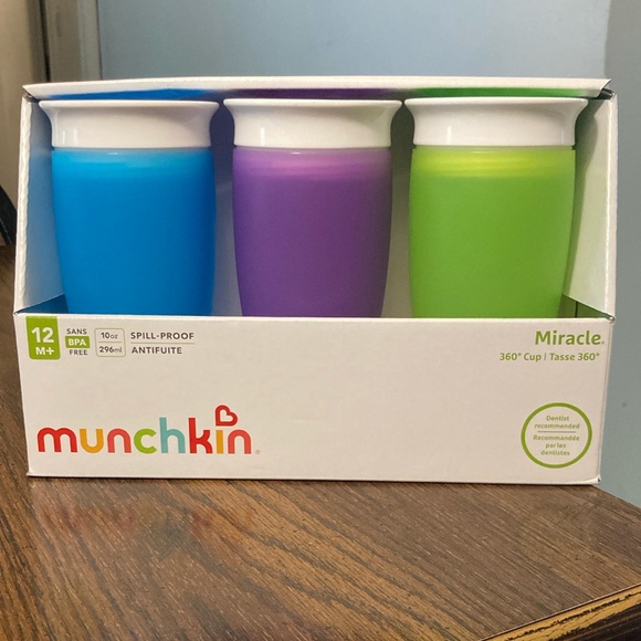 NIB Munchkin Miracle 360° Cups - Picture 1 of 4